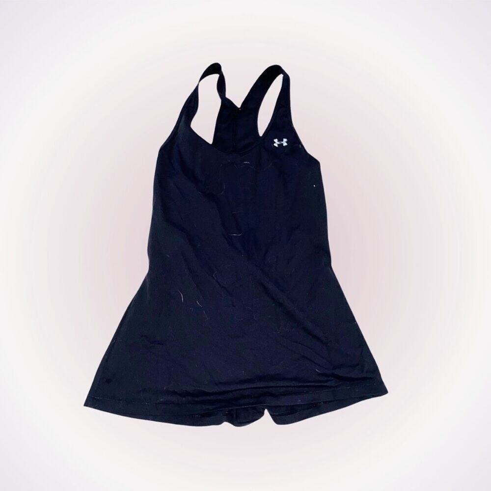 Under Armour heat gear black tank top | Sz S